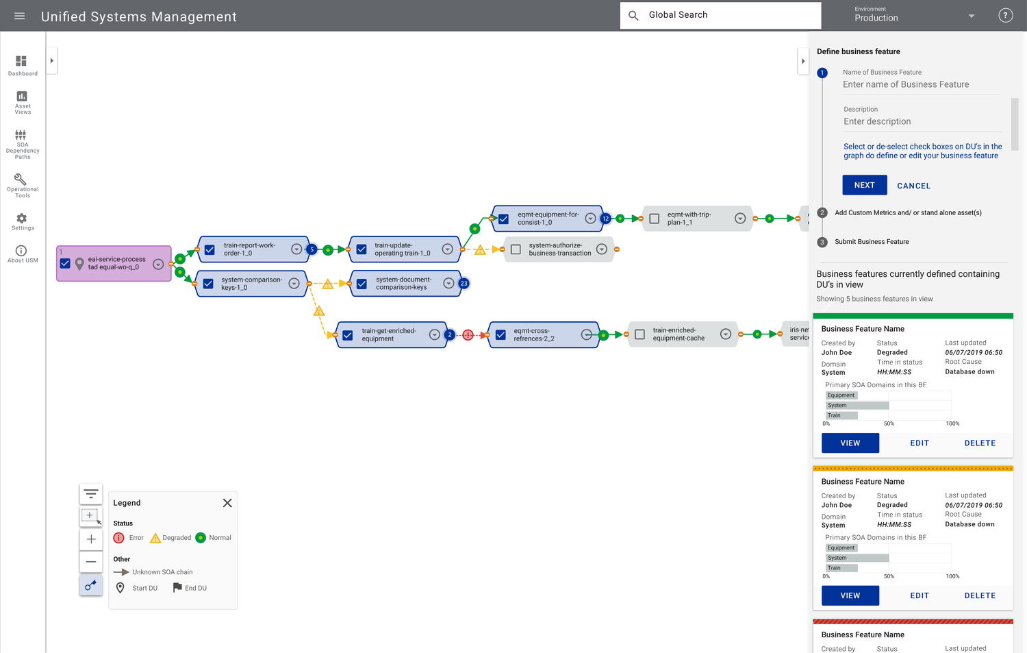 Business Features — Manage